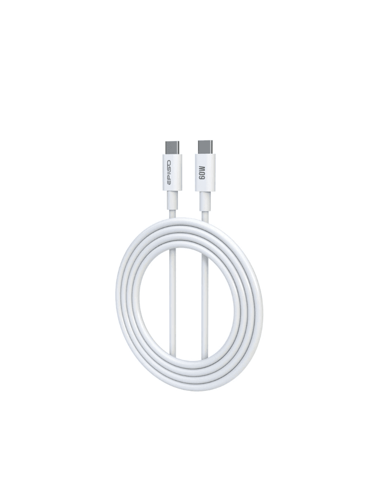 Кабель EPILSO EPD-C1000, USB-C вилка - USB-C вилка, 1м, 60V, фото 2