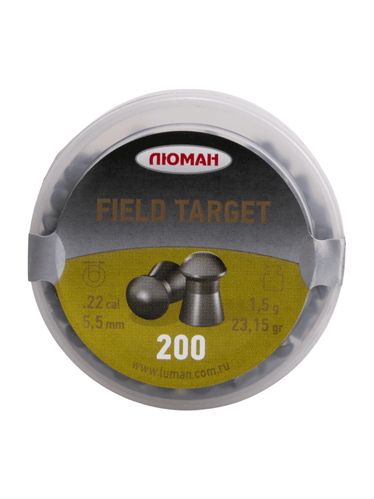 Пуля пневматическая «Field Target», к. 5.5, 1.5гр., 200шт, фото 1