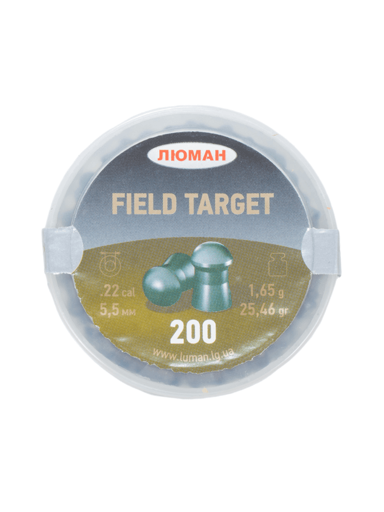 Пуля пневматическая «Field Target», к. 5.5, 1.65гр., 200шт, фото 1