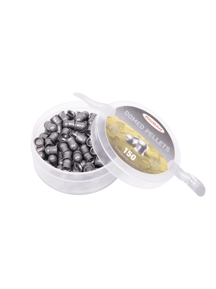 Пуля пневматическая «Domed Pellets», к. 6.35, 1.75гр., 150шт, фото 2