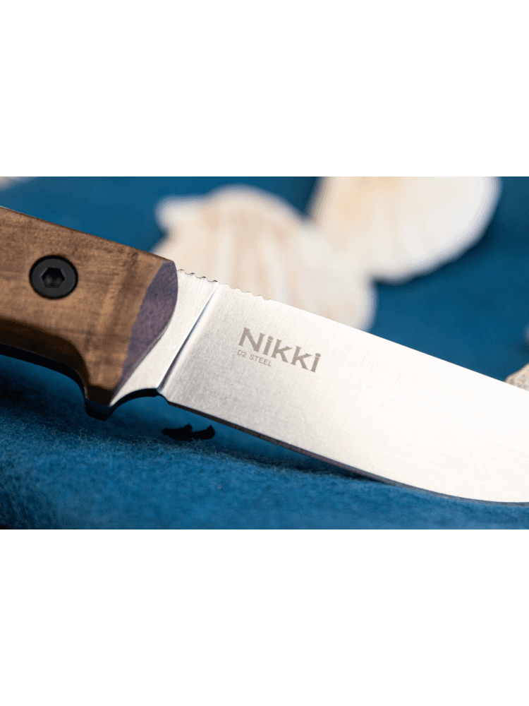 Нож «Nikki» D2, StoneWash, фото 3