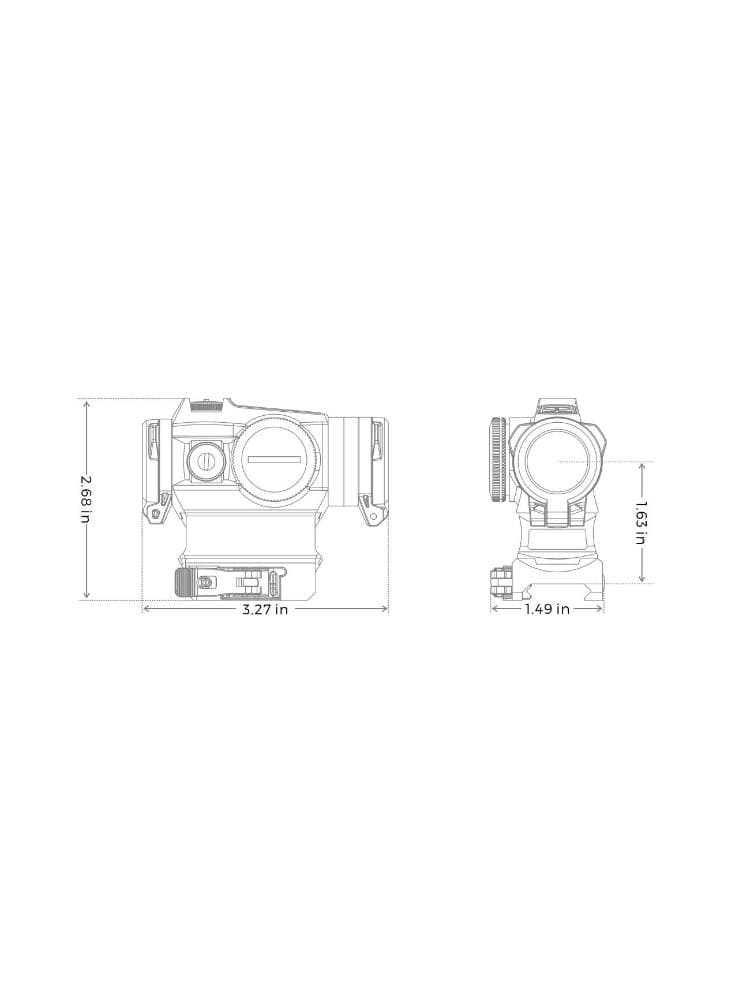 Коллиматорный прицел Holosun Micro HS515GM, фото 5