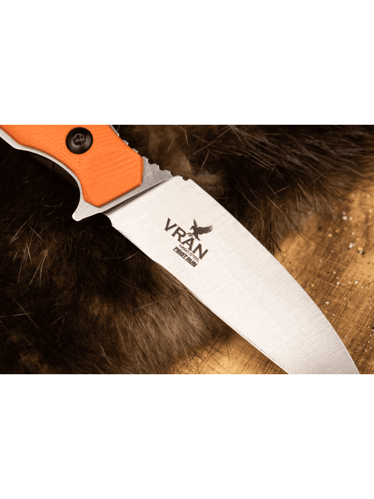 Нож «Vran» N690, StoneWash, фото 4
