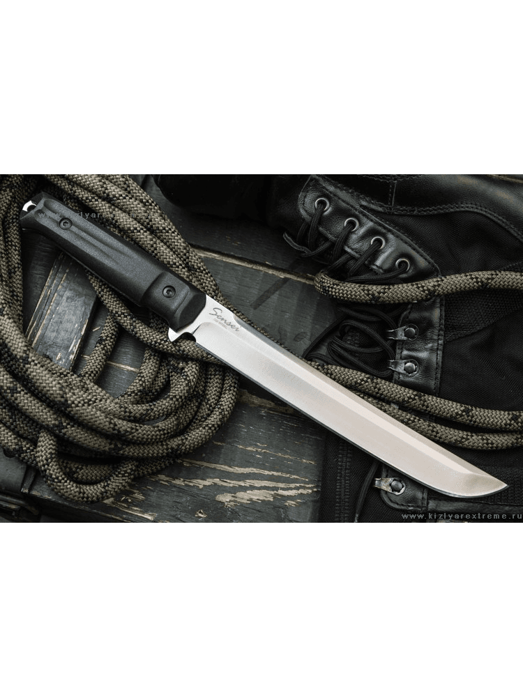 Нож «Sensei» D2, StoneWash, фото 2