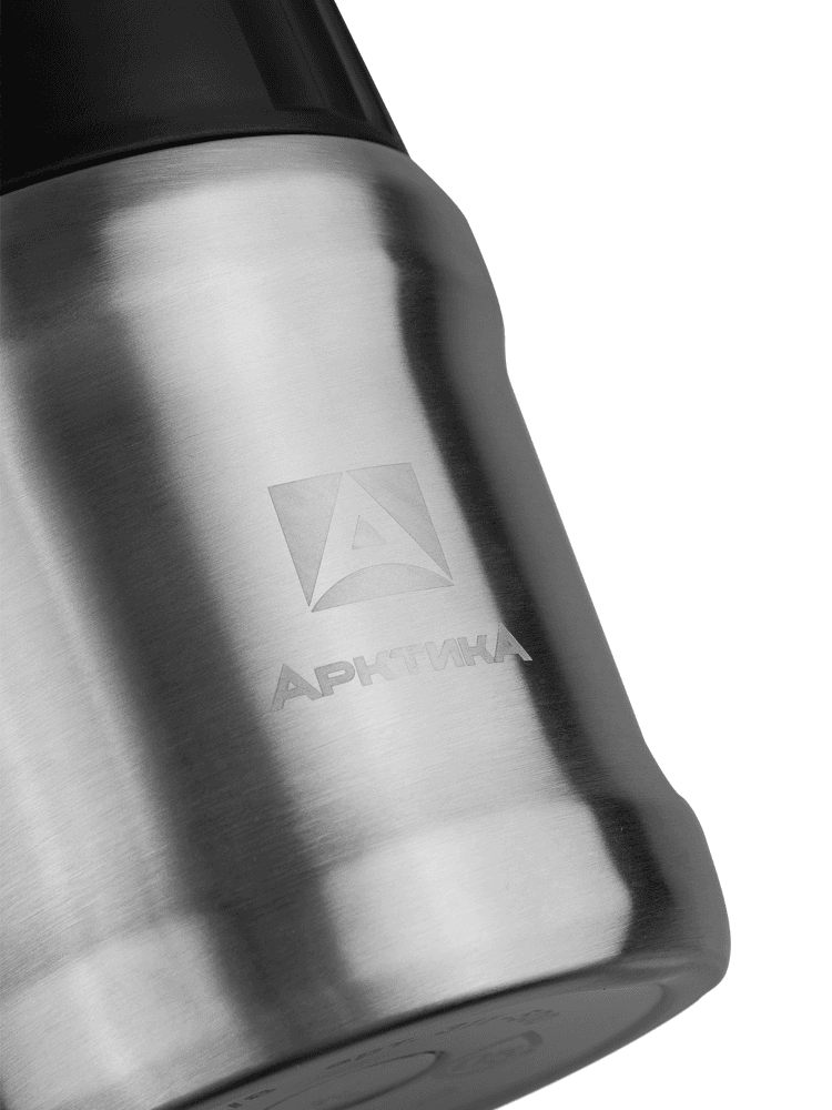 Термос для еды «Арктика» серебряный, 0.5л, фото 3