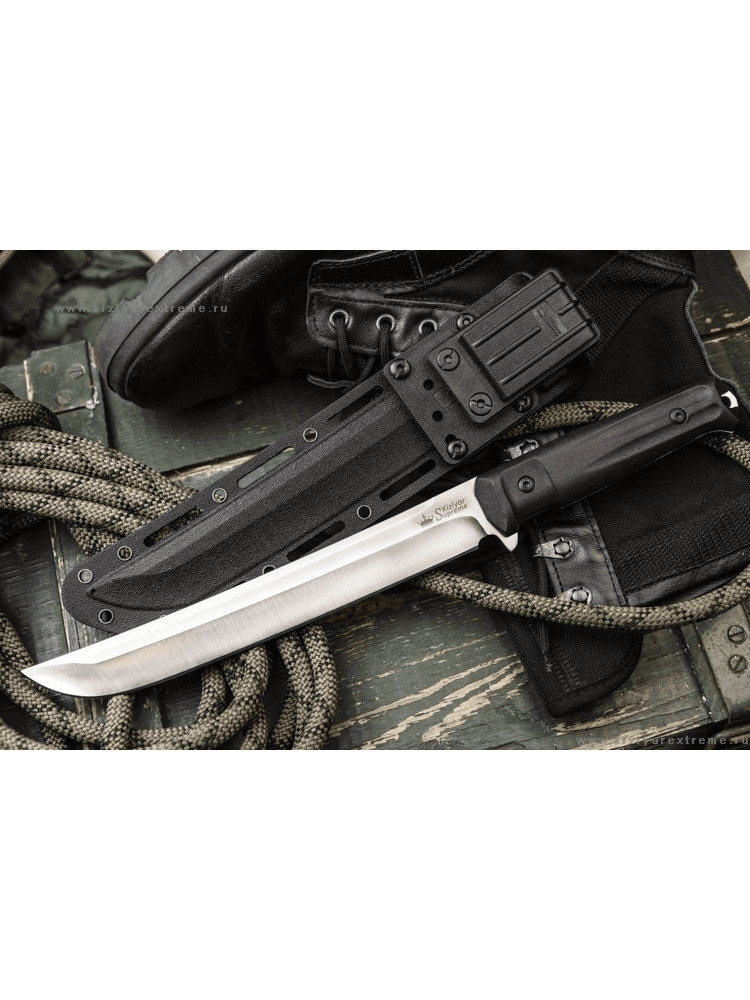 Нож «Sensei» D2, StoneWash, фото 3