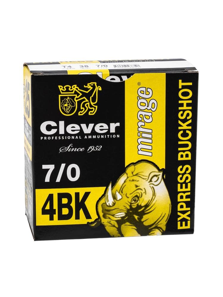 Патрон Clever 12/70 картечь 6,2 35г., 25шт., фото 1