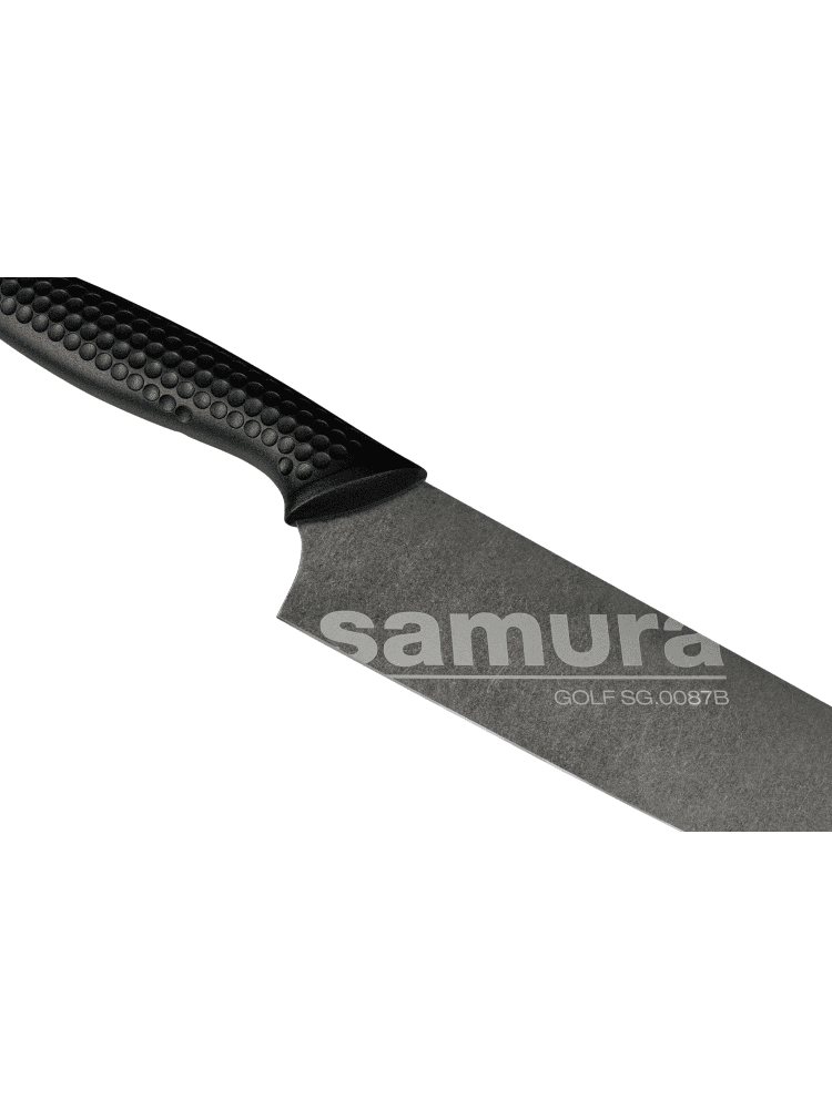 Нож кухонный Samura Golf Stonewash, AUS-8, 240 мм, фото 5