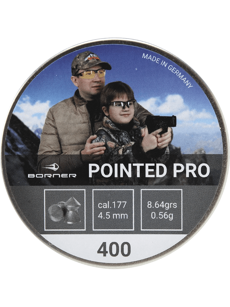 Пуля пневматическая Borner «Pointed Pro», к. 4.5, 0.56гр., 400шт, фото 1