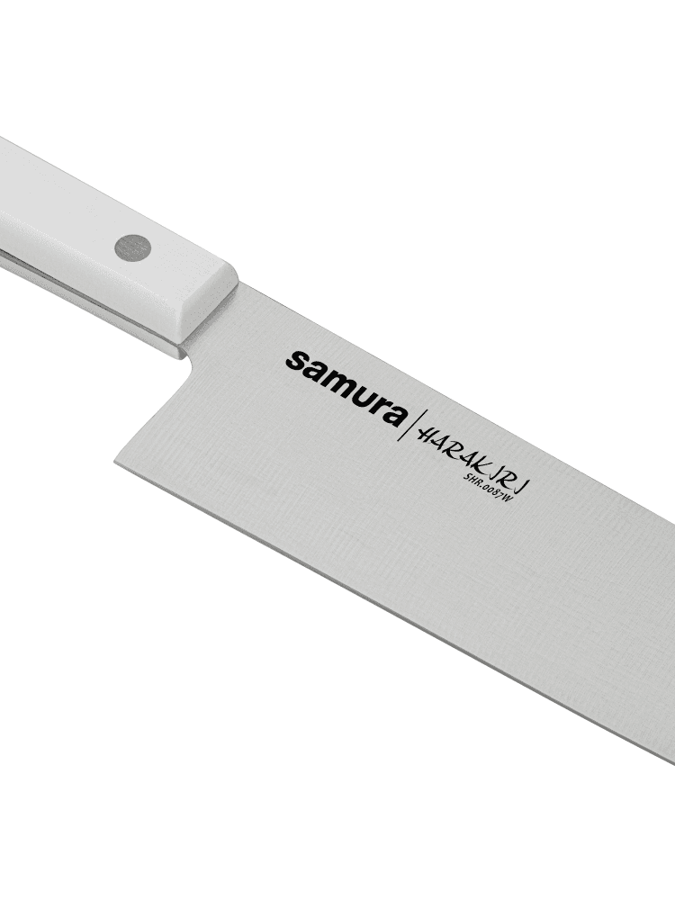 Нож кухонный Samura Harakiri, AUS-8, 240 мм, белый, фото 3