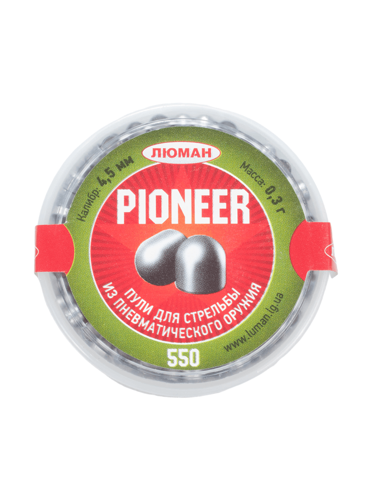Пуля пневматическая «Pioneer», к. 4.5, 0.3гр., 550шт, фото 1