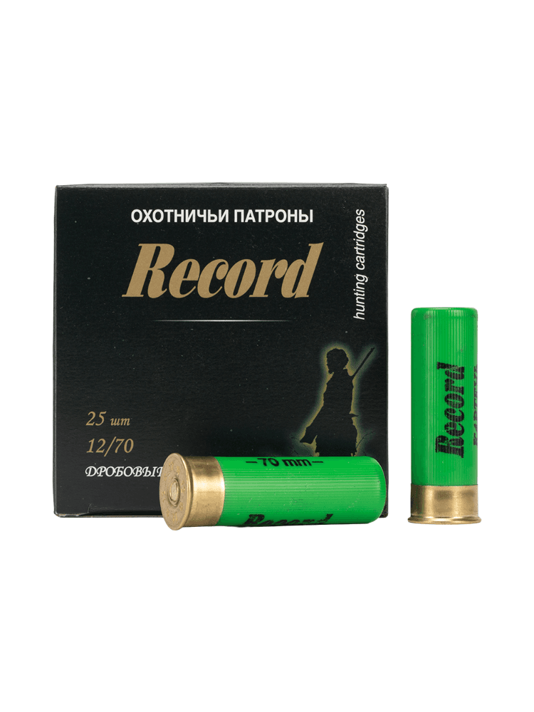 Патрон 12/70 «Рекорд NEW» картечь 7.15 32г., 25шт., фото 1