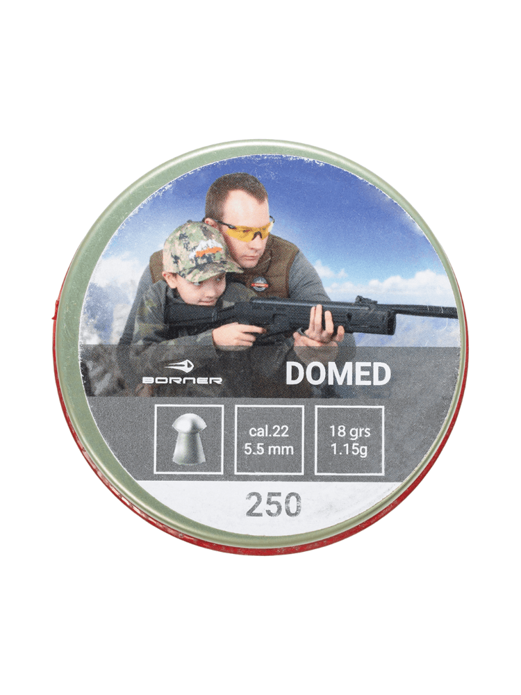 Пуля пневматическая Borner «Domed», к. 5.5, 1.15гр., 250шт, фото 1