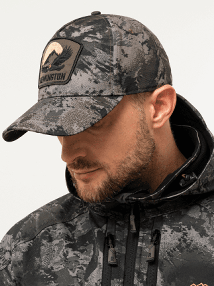 Бейсболка Remington Baseball Cap Black Camo, фото 2