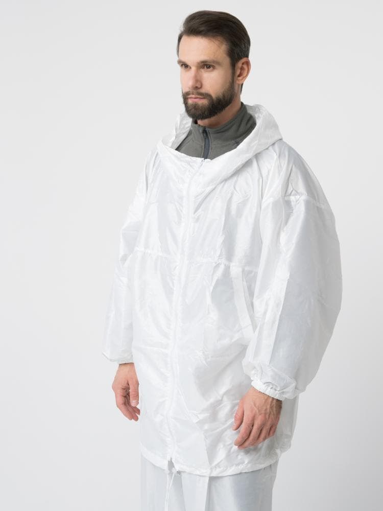 Костюм маскировочный с молнией «Метель» Taffeta, Белый - 58-64, фото 2