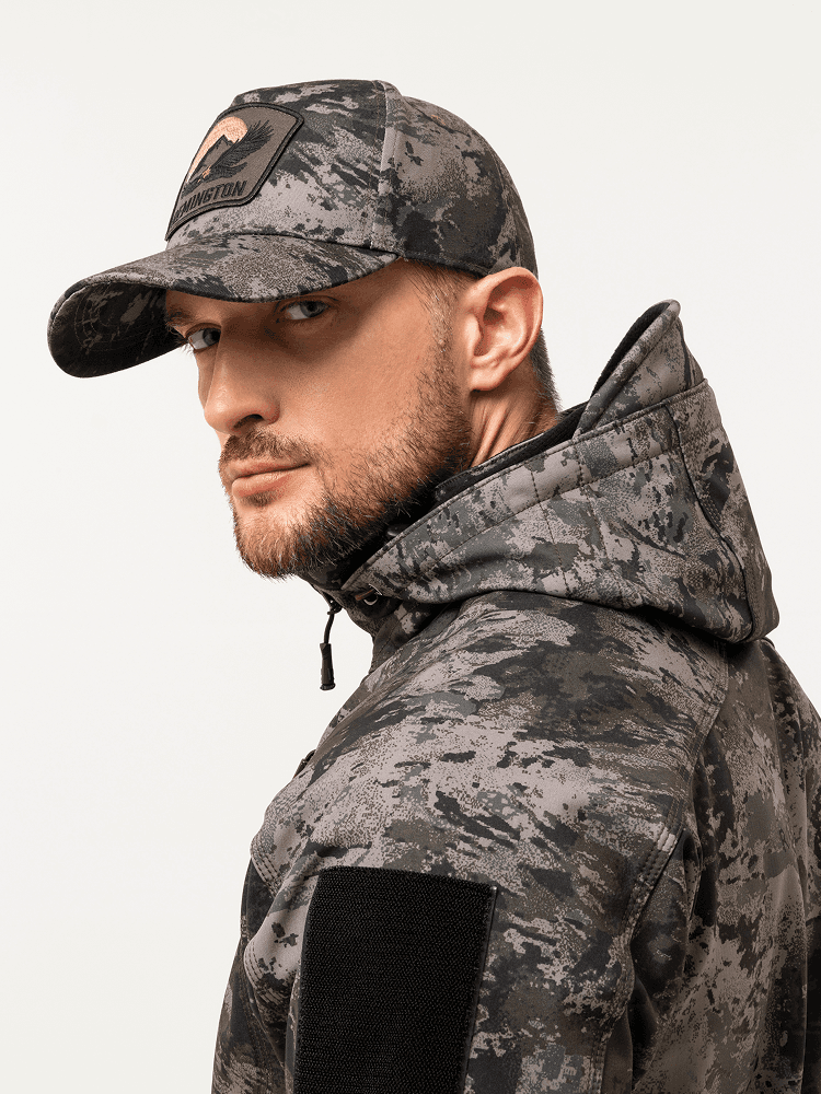 Бейсболка Remington Baseball Cap Black Camo, фото 3