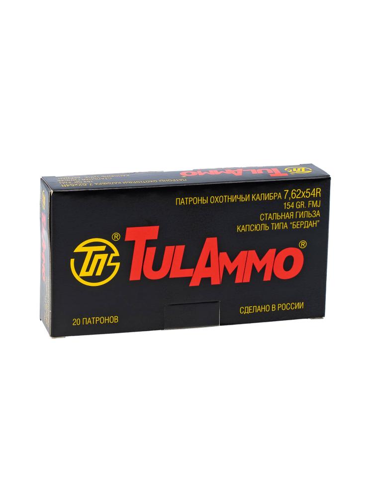 Патрон Tulammo (ТПЗ/УПЗ) 7,62/54 оболочка (FMJ) 10г., 20шт., фото 1