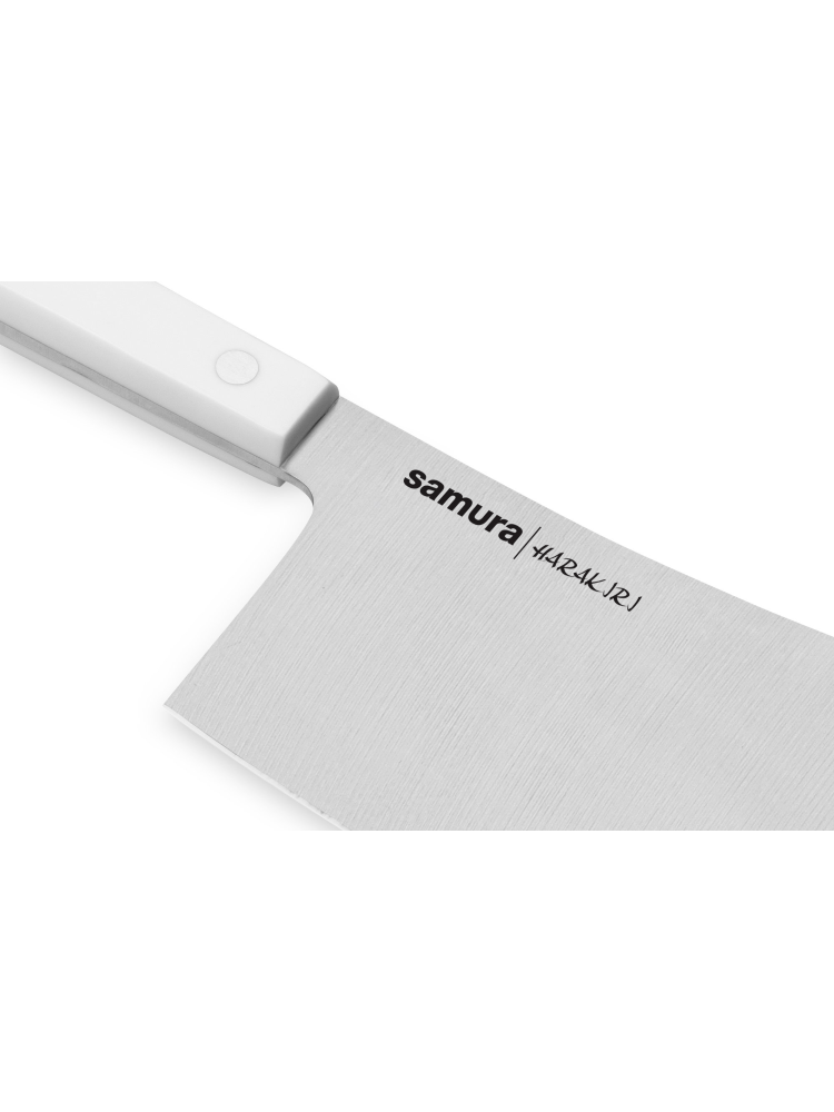 Кухонный топорик Samura Harakiri, AUS-8, Белый, 180 мм, фото 4