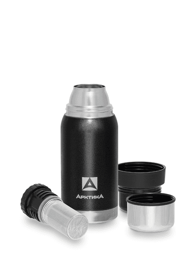 Термос «Арктика» с ситечком и молотковой эмалью, чёрный, 0.5л d3643c36d9aaa584ce5ef856c1d0b6ad_изображение_2026-07-21_112416533.png