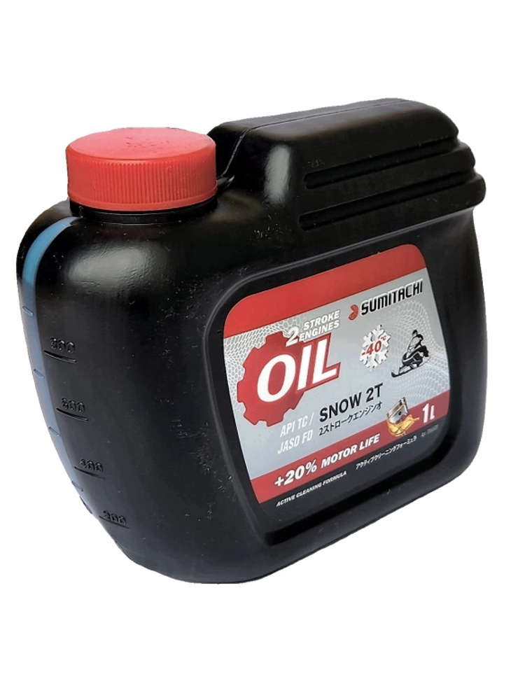 Масло SUMITACHI 2-STROKE ENGINES OIL SNOW, 1л, фото 1