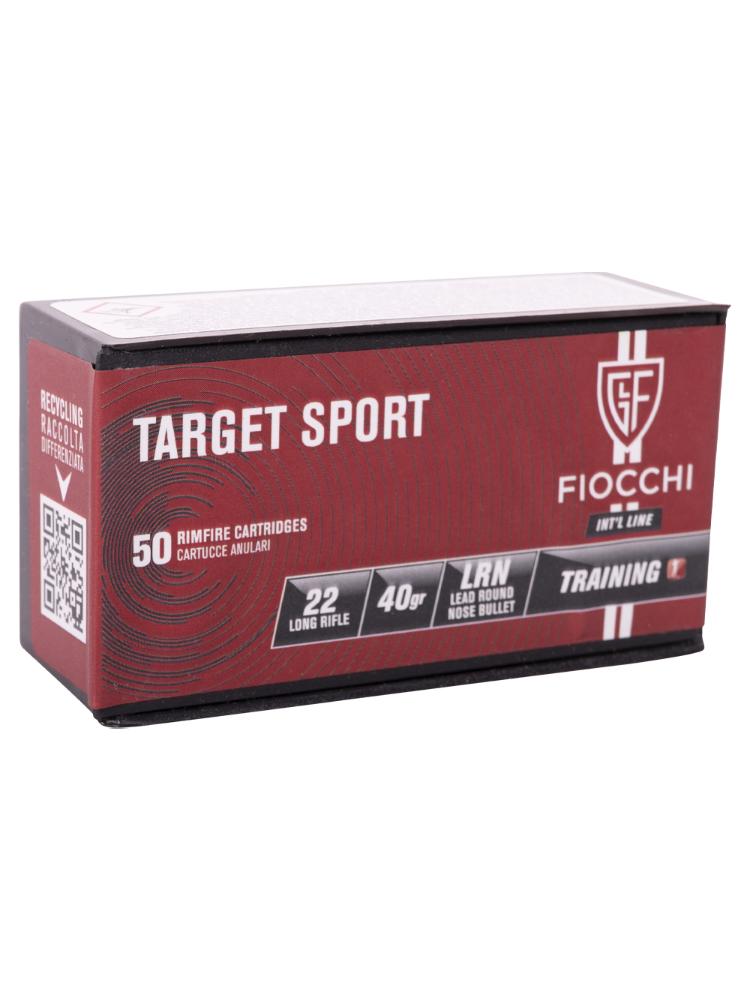 Патрон Fiocchi .22 LR «TARGET SPORT» LRN 2,6г., 50шт., фото 1
