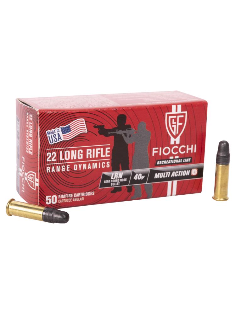 Патрон Fiocchi .22 LR «RANGE» LRN 2.69гр., 50шт., фото 1