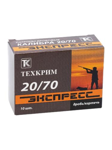 Патроны Техкрим 20/70 «Экспресс» №1, 10шт, фото 1