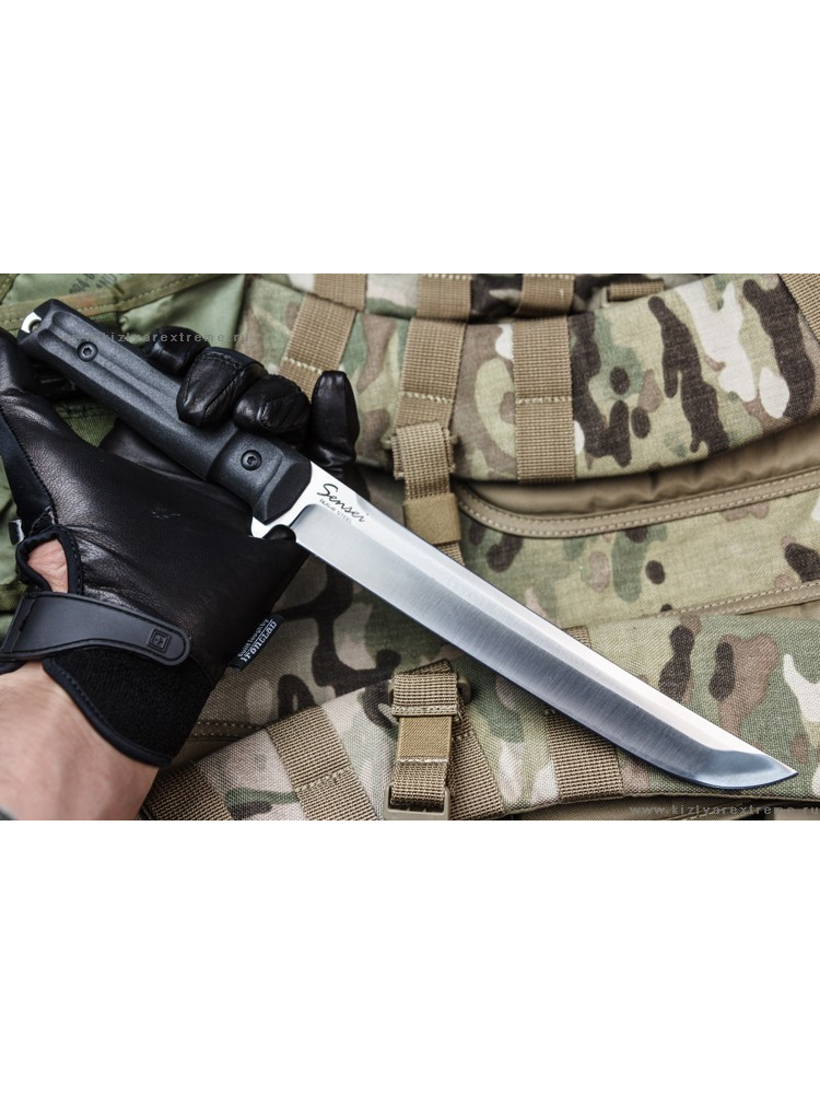 Нож «Sensei» AUS-8, StoneWash, фото 4