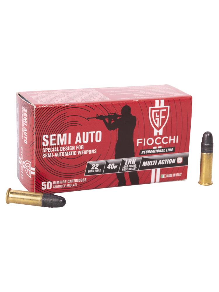 Патрон Fiocchi .22 LR «SEMIAUTO» LRN 2.69гр., 50шт., фото 1