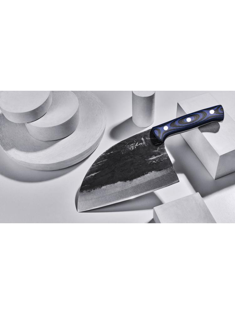 Кухонный топорик Samura Mad Bull, G-10, 180 мм, фото 4