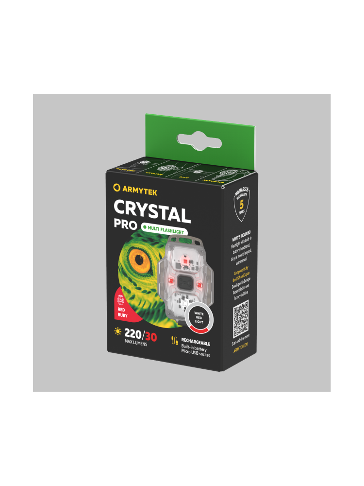 Фонарь Armytek Crystal Pro Blue, фото 2