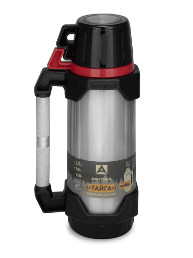 Термос «Арктика» стальной с двумя чашками, красный, 2.2л e696bc4bff4e5bb6dd85656801e223a2_изображение_2026-07-20_110910619.png