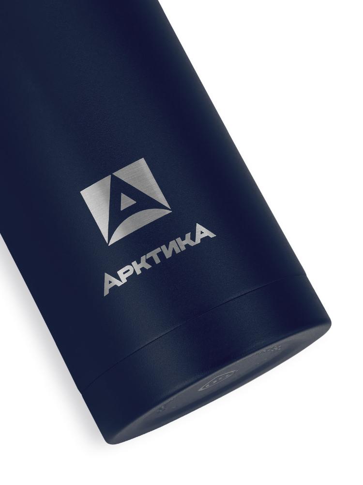 Термос «Арктика» с узким горлом, тёмно-синий, 0.5л, фото 3