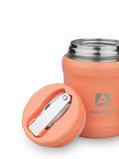 Термос для еды «Арктика» коралловый, 0.5л 0ac1a41a6fd31646b412f2456c7fcd38_изображение_2026-07-16_113203641.png
