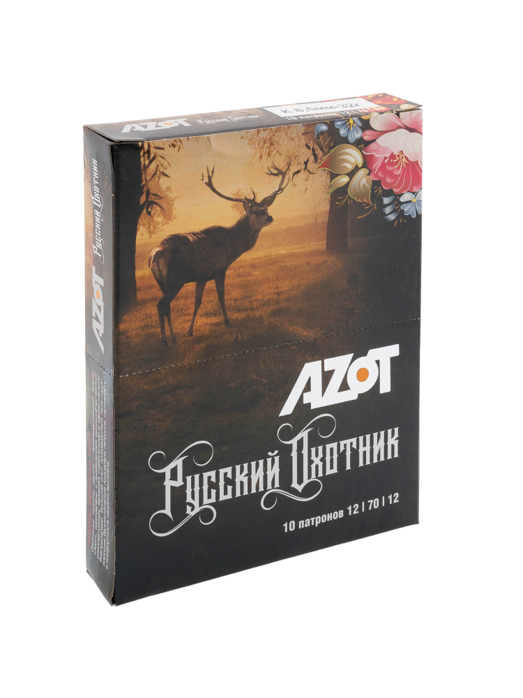 Патрон 12/70 АЗОТ «Русский Охотник» картечь 8,5 32г., 10шт, фото 1