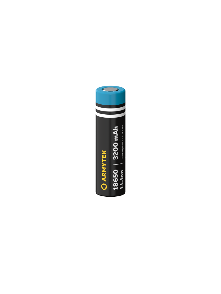 Аккумулятор Armytek 18650 Li-Ion 3200 mAh (незащищенный), фото 1