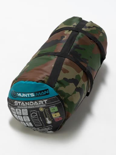 Спальный мешок Huntsman STANDART Таффета КМФ 0°C cf1104b40c19ae5dcca4de8521df2ff6_4.jpg