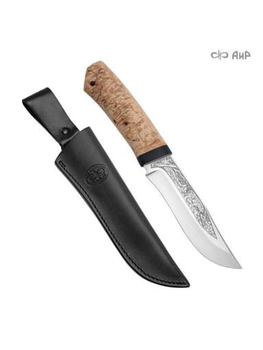 Нож "Клычок-3", 100х13м, карельская береза 0ffb64935703022867cb3c7377120b3f_2d01f4c4c835c75e645857c6da0484cf.jpg