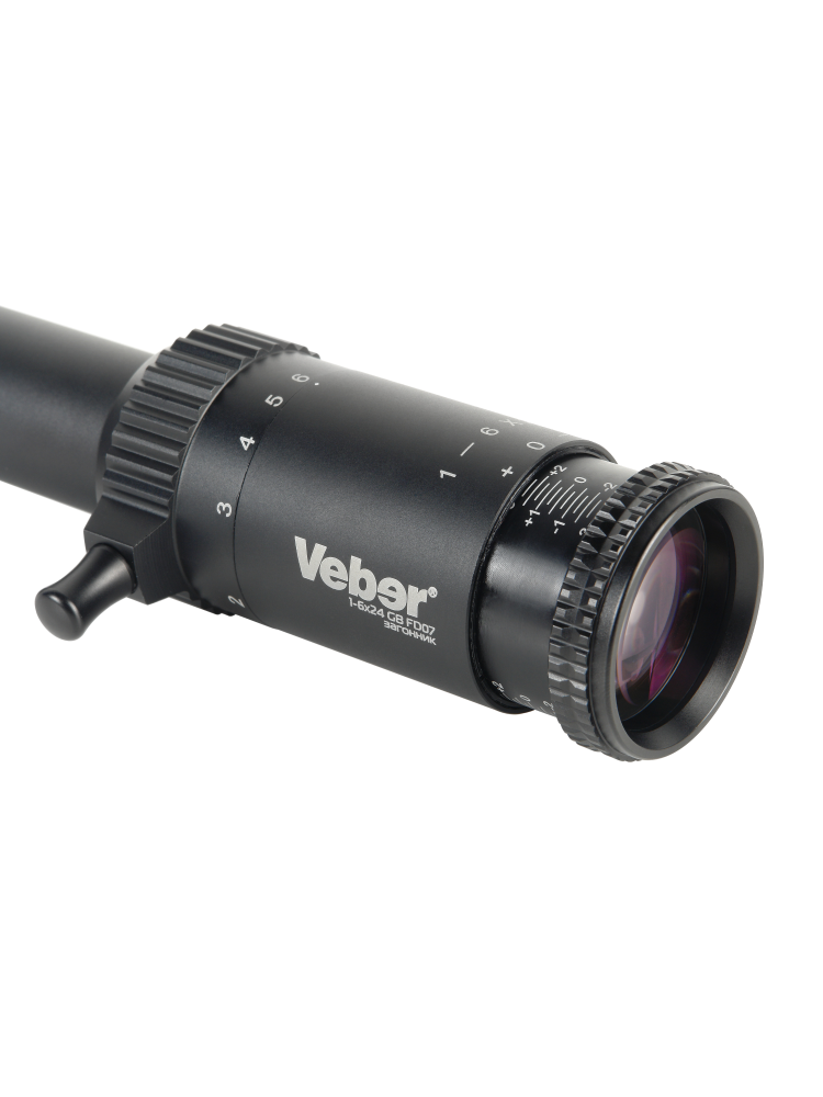 Оптический прицел Veber Wolf 1-6*24 GB, FD07, фото 3