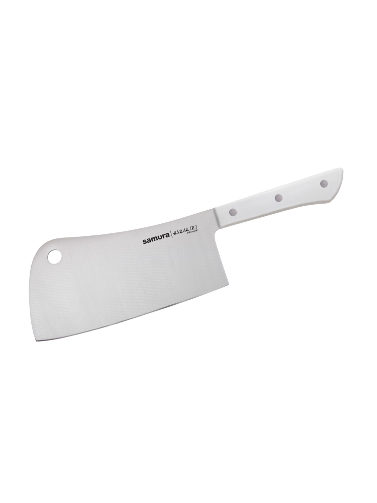 Кухонный топорик Samura Harakiri, AUS-8, Белый, 180 мм, фото 1