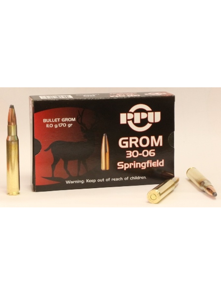 Патрон Grom PPU 30-06 Sprg. HP 11г., 20 шт., фото 1