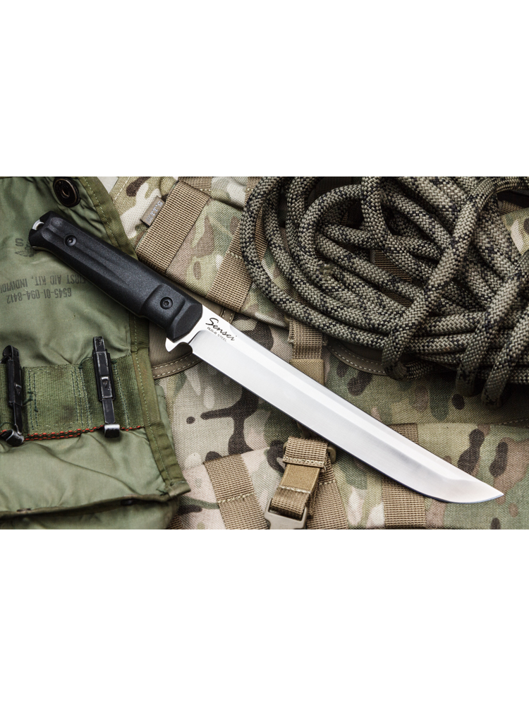 Нож «Sensei» AUS-8, StoneWash, фото 1