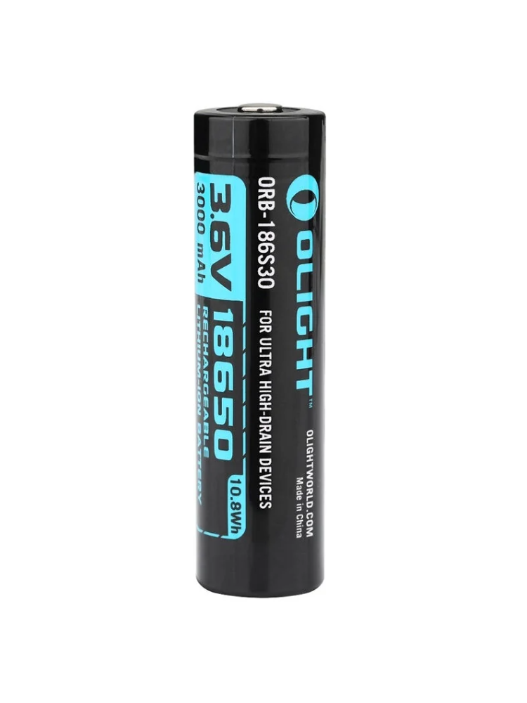 Аккумулятор Li-ion OLIGHT HDC ORB-186S30 18650 3,7 В 3000 mAh, фото 1