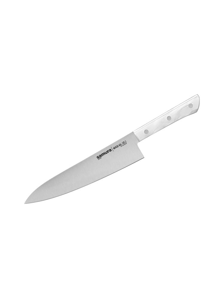 Набор из 5 кухонных ножей Samura Harakiri, AUS-8, белый, фото 5