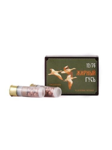 Патроны Техкрим 12/76 «Жирный Гусь» картечь 6.5, 10шт 0ea8bdae1eff58d6fb1a083b9c98019b_i.jpg
