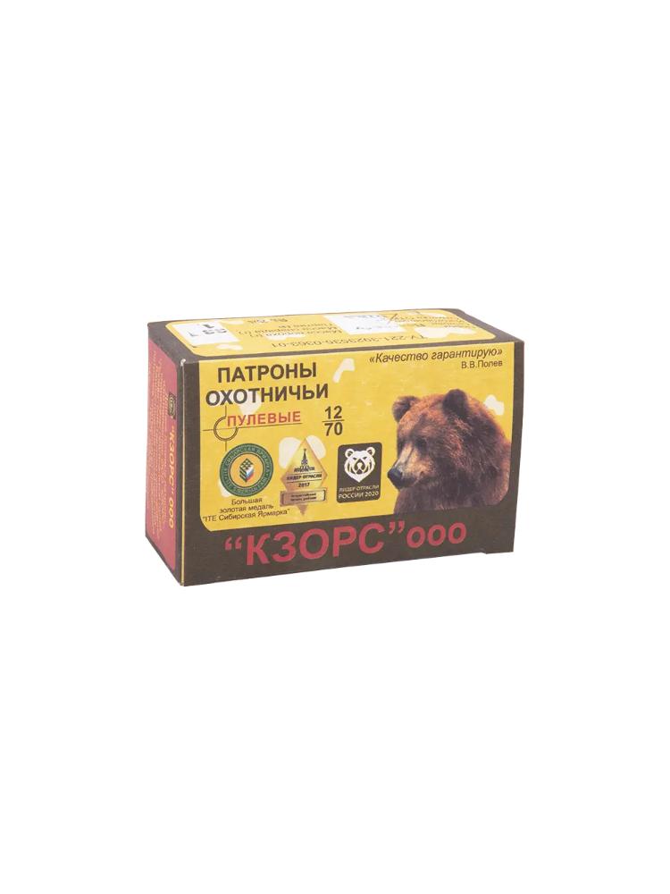 Патроны 12/70 «КЗОРС» пуля Полева-6у, 33г., 10шт., фото 1