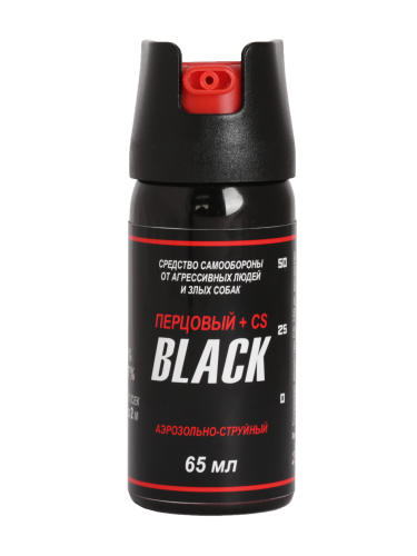 Баллон аэрозольно-струйный "Black" (65 мл), фото 1