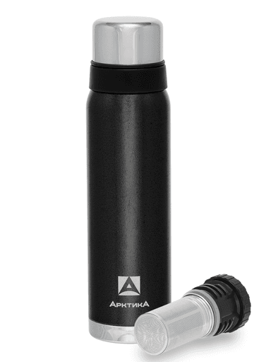 Термос «Арктика» с ситечком и молотковой эмалью, чёрный, 0.9л 6d966838dedba0ef96180507ca1b2bd4_изображение_2026-07-17_124126255.png