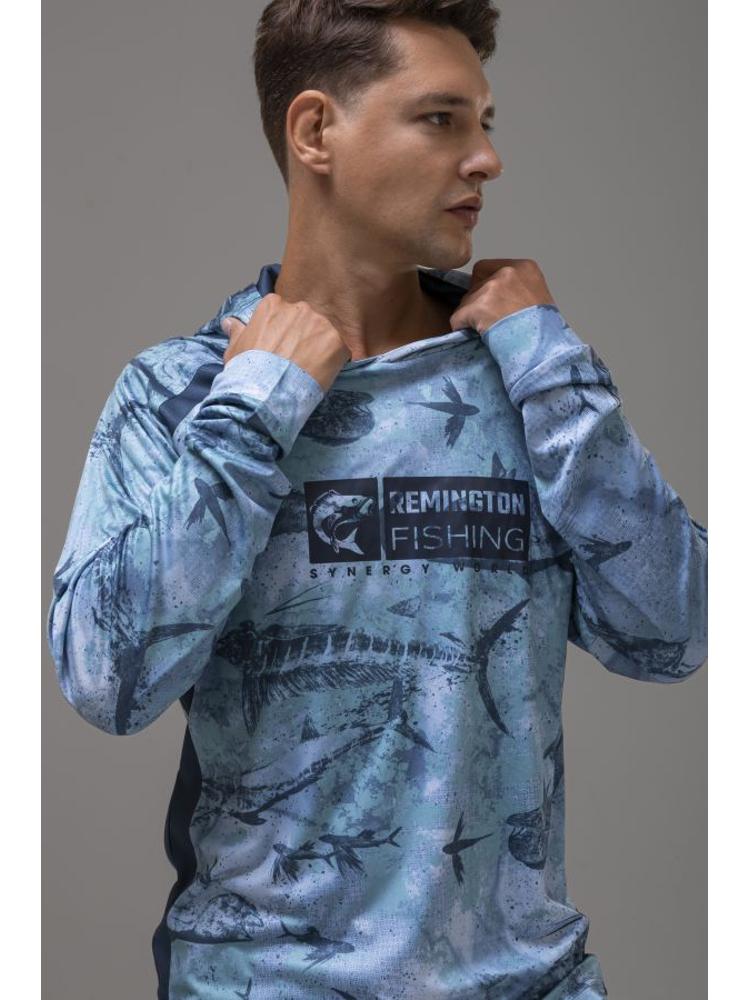 Лонгслив Remington Fishing Breeze Blue - L, фото 4