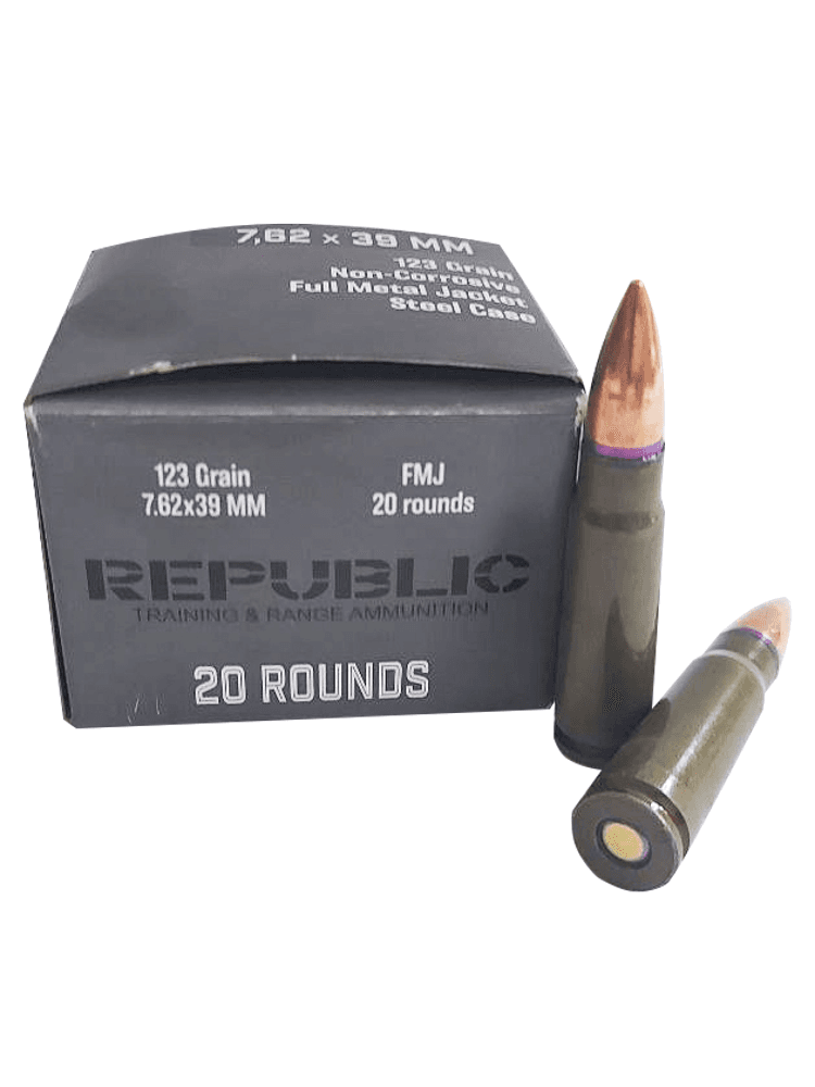 Патрон АПЗ (Republic) 7,62/39 оболочка (FMJ) 8г., 20шт. cf2fde27aab43ddcc1b60462f2074ff9_изображение_2026-08-20_112212519.png
